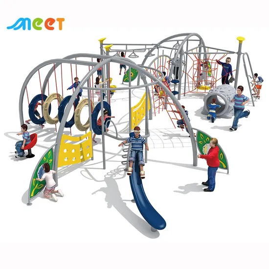 Amusement Park Kids Physical Training Outdoor Playground Climbing Net Entertainment Equipment