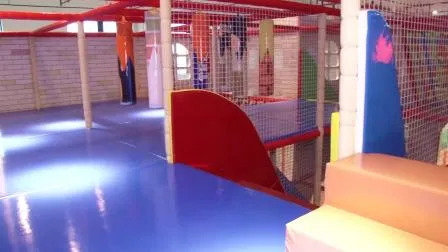 Plastic Indoor Playground Set, Children Soft Entertainment Equipment