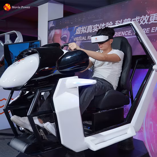 Entertainment Machines Virtual Reality Car Racing Driving Simulator Game Equipment