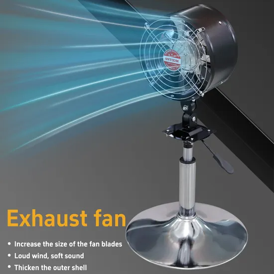 Efficient Outdoor Barbecue Exhaust Fan Portable Outdoor Exhaust Fan 