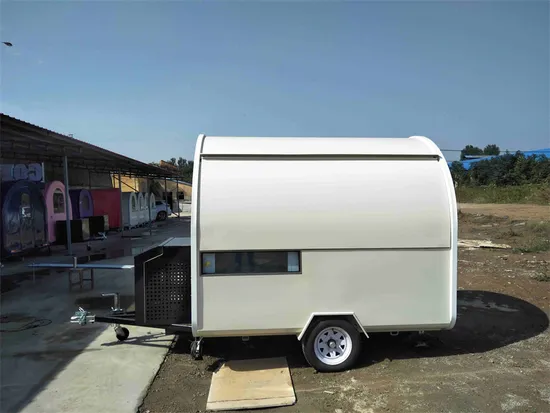 Outdoor BBQ Catering Air Stream Food Trailer 