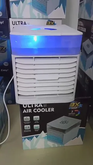 Upgraded Personal Desk Air Cooler Portable Air Conditioners Fan with 3