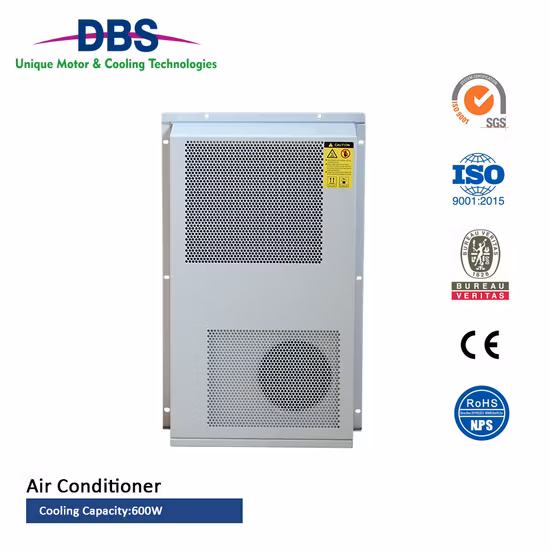 Telecom Outdoor Cabinet Cooling Unit Panel Air Conditioner IP55 Protection